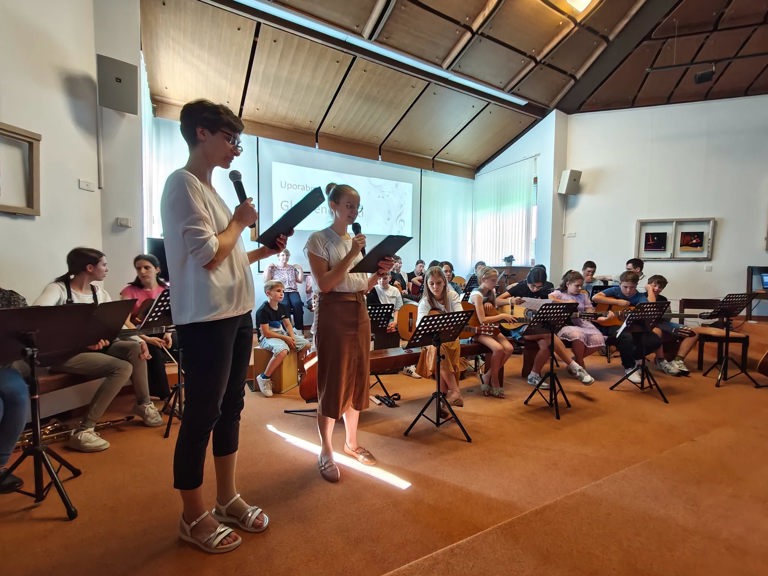 Glasbeno druženje ob zaključku šolskega leta