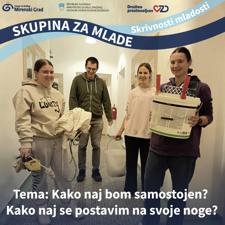 Pridruži se nam na skupini za mlade