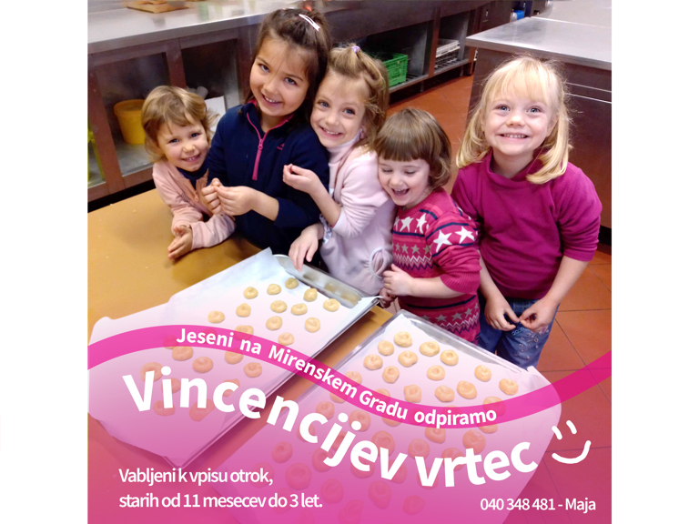 Jeseni odpiramo Vincencijev vrtec